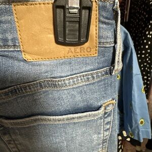 Aeropostale Denim Blue Skinny Jeans